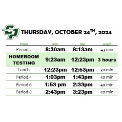 Bell Schedule